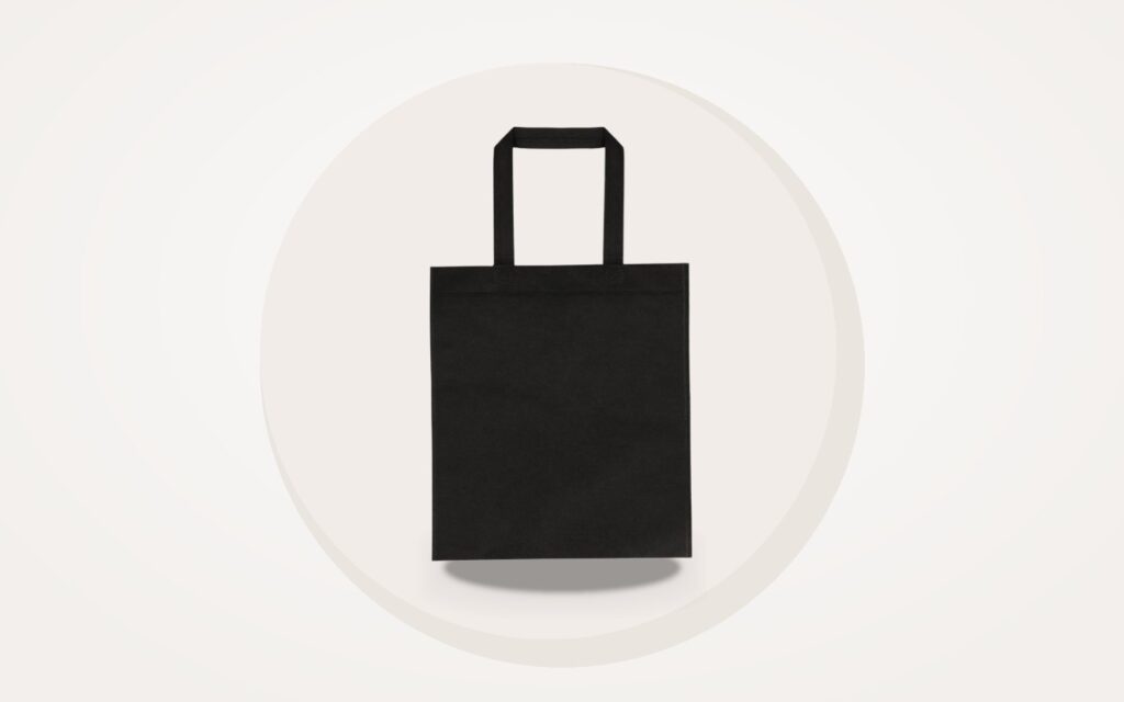 Bolsa tote promocional reutilizable